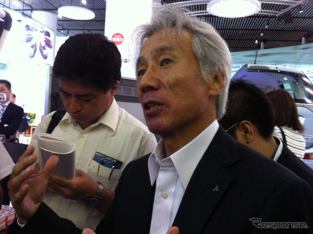 三菱自動車・中尾龍吾取締役