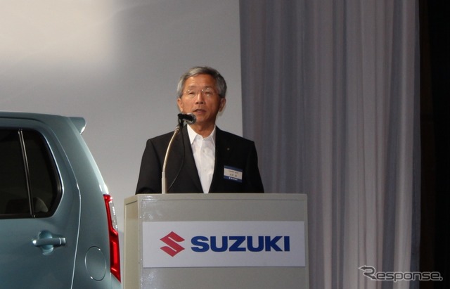 スズキ代表取締役副社長の本田治氏