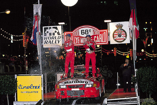 【三菱WRCヒストリー】2000年、WRカー勢の猛攻の中5位