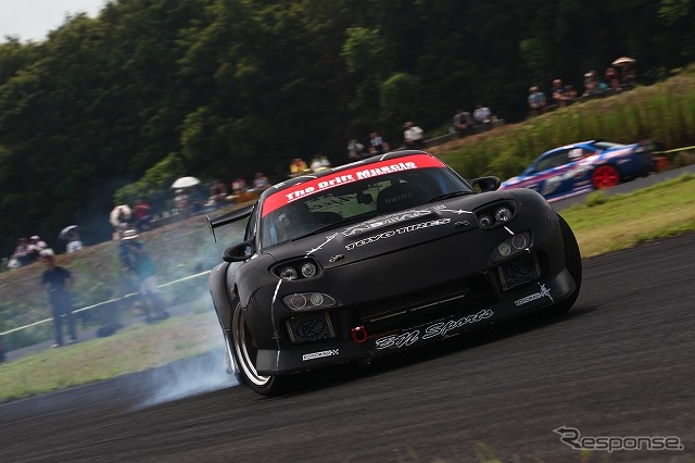 過去のドリフトマッスル 競技のようす