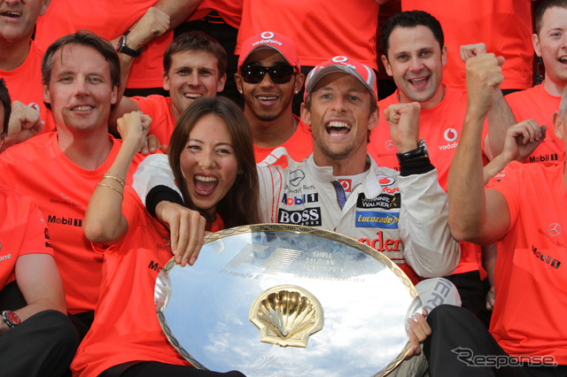ジェンソン・バトン（マクラーレン、2012年ベルギーGP）