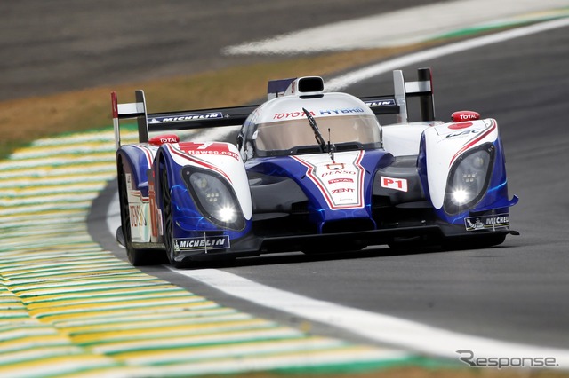 【WEC 第5戦】トヨタTS030が初のポール奪取…アウディR18 e-tronクワトロに1秒差