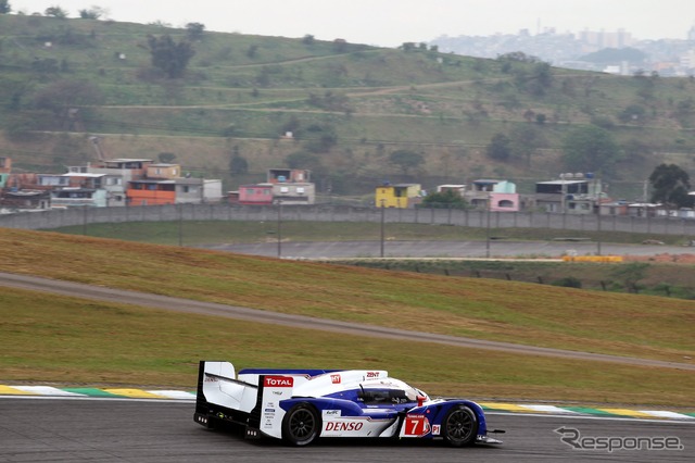 【WEC 第5戦】トヨタTS030が初のポール奪取…アウディR18 e-tronクワトロに1秒差