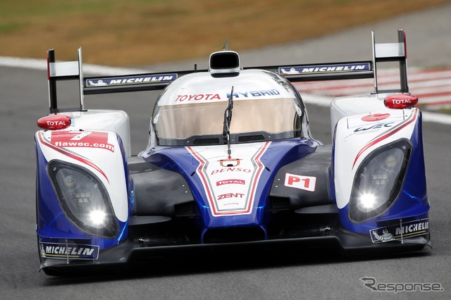 【WEC 第5戦】トヨタTS030が初のポール奪取…アウディR18 e-tronクワトロに1秒差