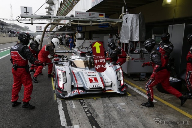 WEC 第5戦 アウディ チーム