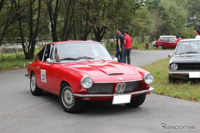 BMW・グラース1600GT ドイツのグラース社を買収したBMWが、同社のモデルをベースに量産したモデルのひとつ。デザインはピエトロ・フルア。