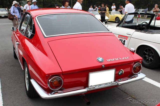 BMW・グラース1600GT ドイツのグラース社を買収したBMWが、同社のモデルをベースに量産したモデルのひとつ。デザインはピエトロ・フルア。