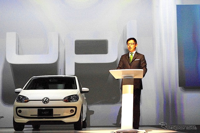 VW up!とフォルクスワーゲン グループ ジャパン代表取締役社長庄司茂氏