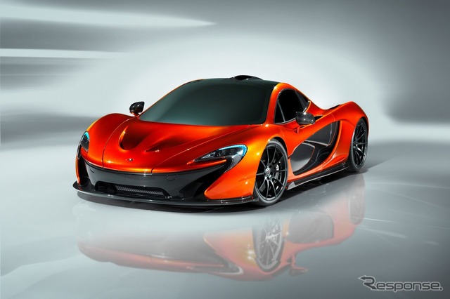 マクラーレンの新型スーパーカーのデザインスタディ、P1