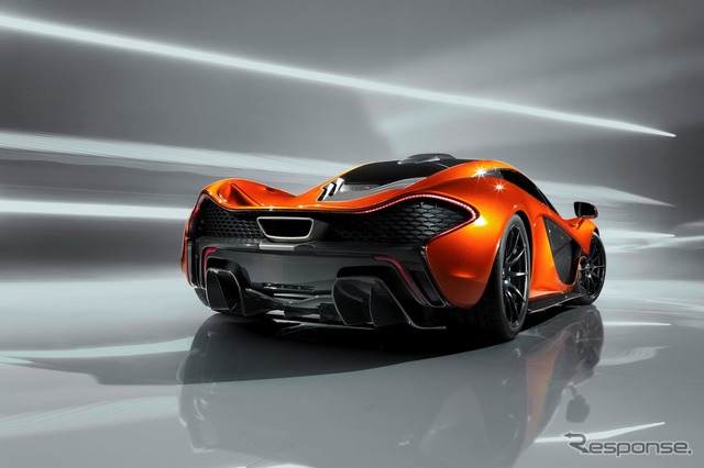 マクラーレンの新型スーパーカーのデザインスタディ、P1