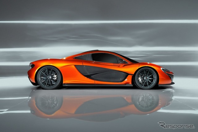 マクラーレンの新型スーパーカーのデザインスタディ、P1
