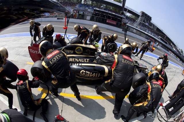 ロータスF1(2012年イタリアGP)