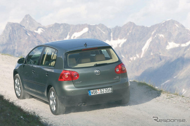 【パリモーターショー04】VW ゴルフ「4モーション」四輪駆動