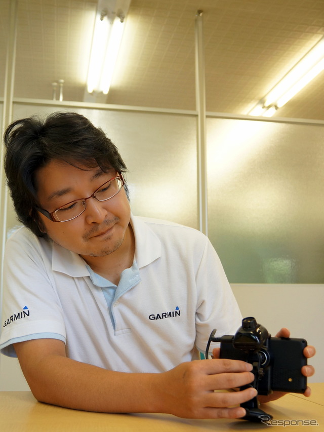 いいよねっと GARMIN PND 検証担当 向井淳氏