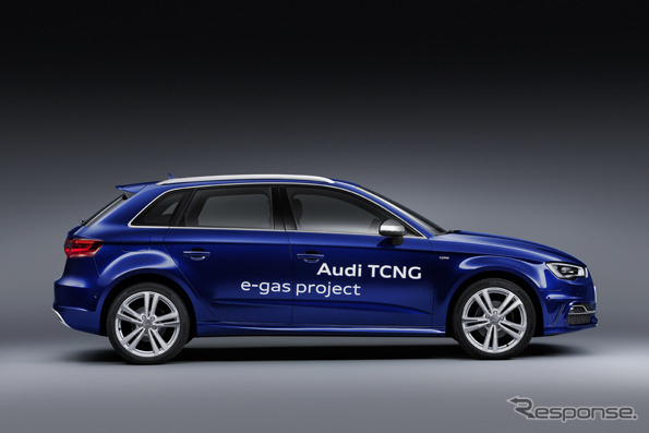 新型アウディ A3 スポーツバック TCNG(天然ガス車）