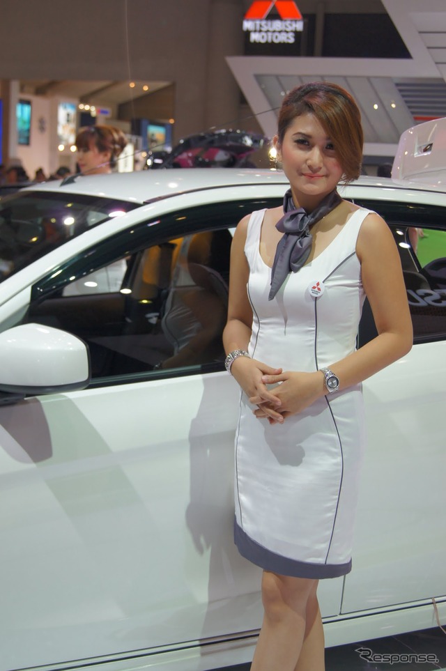 三菱自動車ブース(2012年ジャカルタモーターショー)