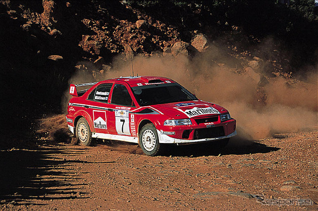 【三菱WRCヒストリー】2001年、「ランサーエボリューションWRC」登場