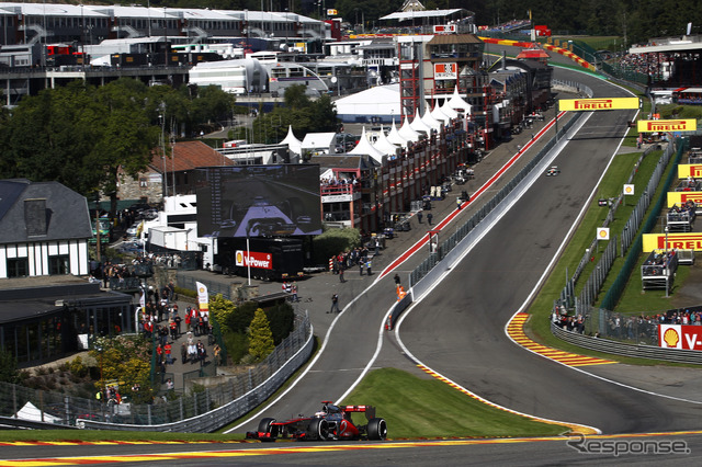 2012年 ベルギーGP（参考画像）