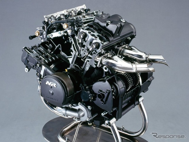 ホンダ NR（1992年）　市販車で世界初の楕円ピストン・エンジンを搭載