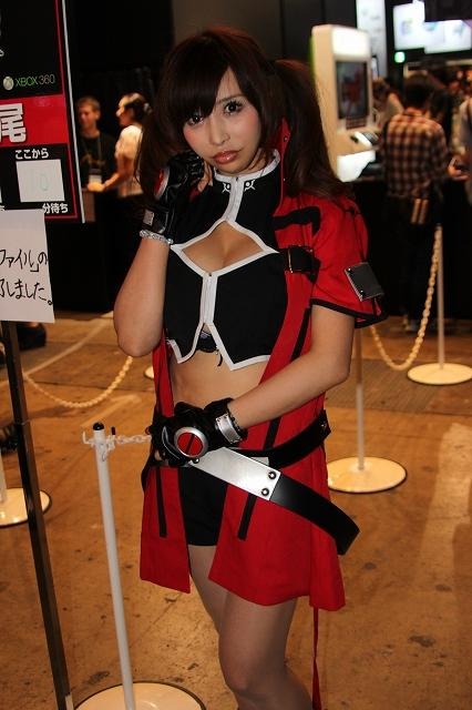 【TGS 2012】パブリックデーで一段と輝く美人コンパニオン特集 今年のラスト