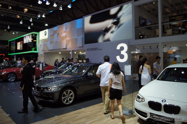 BMWブース(ジャカルタモーターショー12)