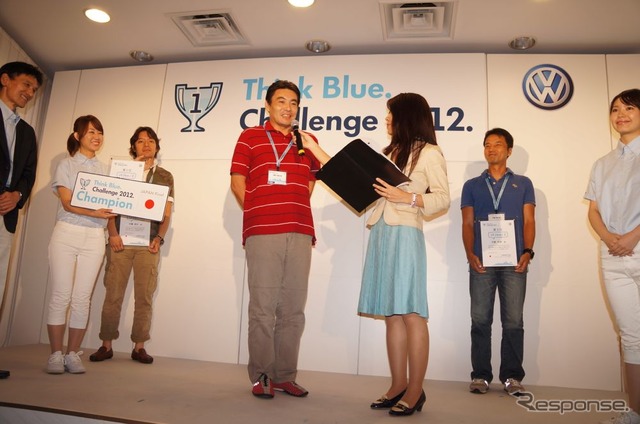 Think Blue. Challenge 2012 日本国内決勝