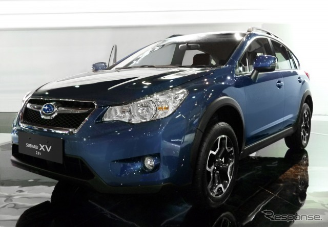 SUBARU XVの試作車