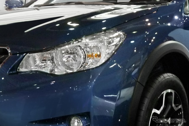 SUBARU XVの試作車
