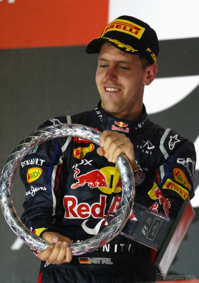 【F1 シンガポールGP】セバスチャン・ベッテルが10戦ぶりの優勝