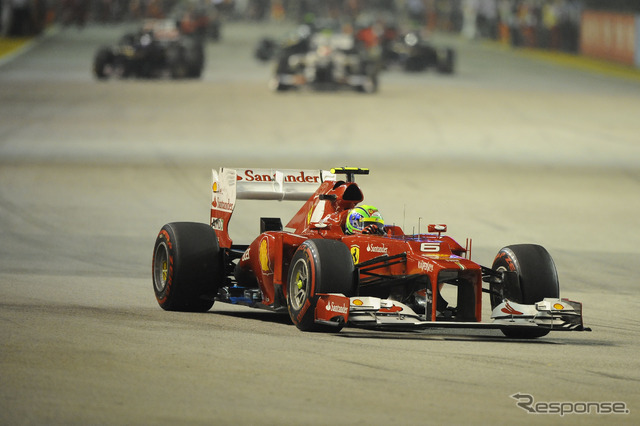 フェルナンド・アロンソ(2012年シンガポールGP)