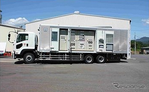 3600kW移動電源車