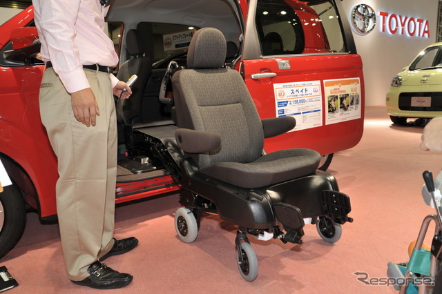 スペイド サイドアクセス車 脱着シート(手動式)+専用車いす仕様