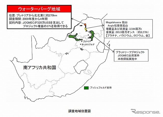 調査地域位置図