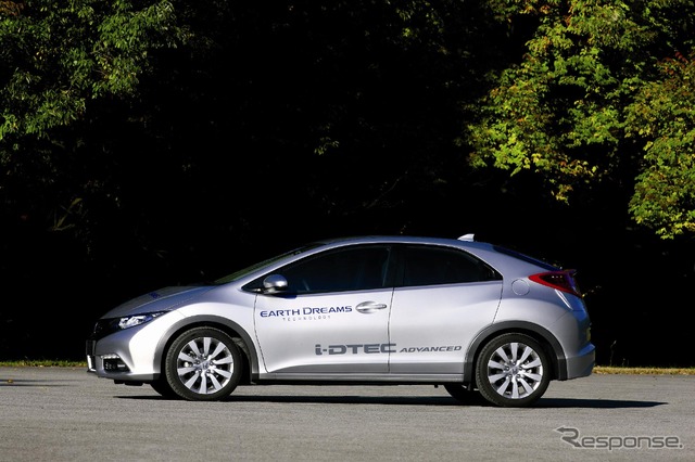 新型ホンダ シビックの最新ディーゼル、「i-DTEC」搭載車