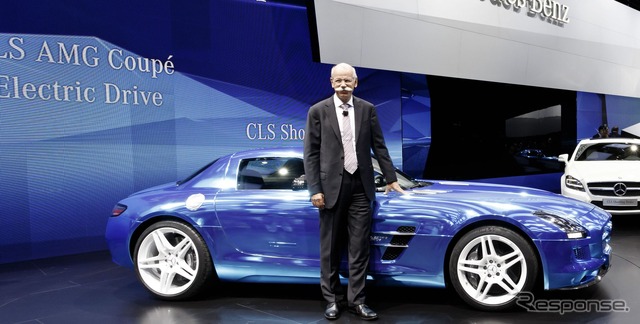 メルセデスベンツ SLS AMGクーペ エレクトリックドライブ(パリモーターショー12)