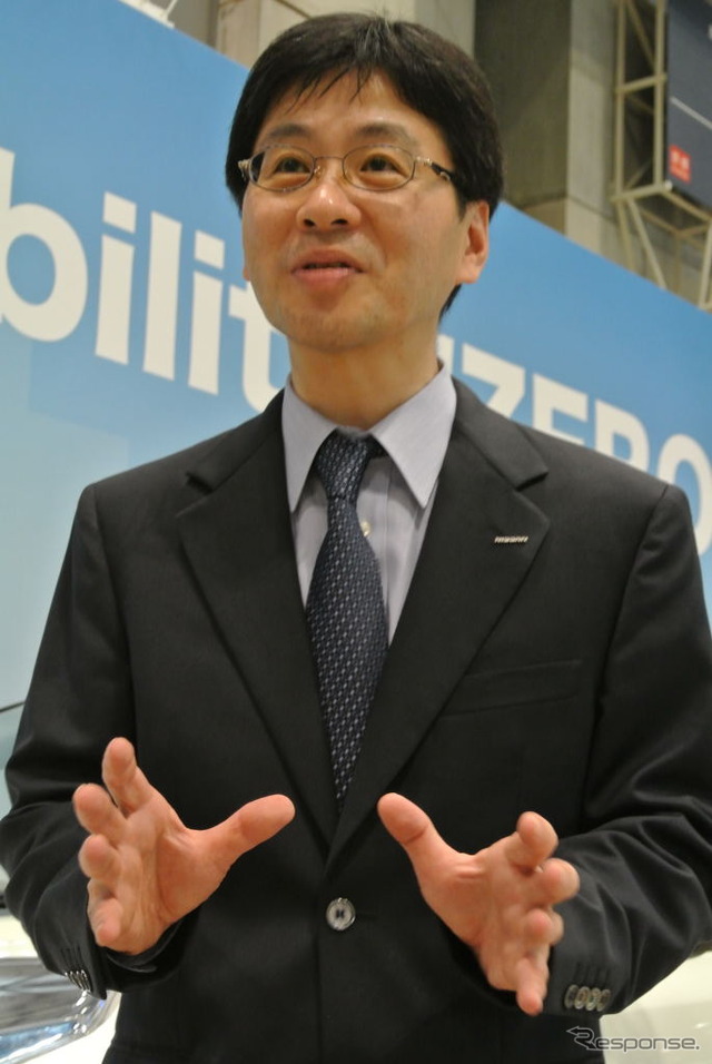 日産自動車電子技術開発本部IT&ITS開発部ITS開発グループ・飯島徹也担当部長