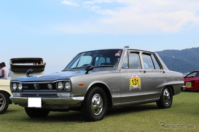 熱海HISTORICA G.P.開催日産・スカイライン2000GT