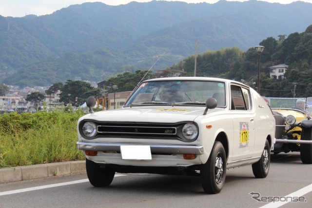 熱海HISTORICA G.P.開催日産・チェリークーペ