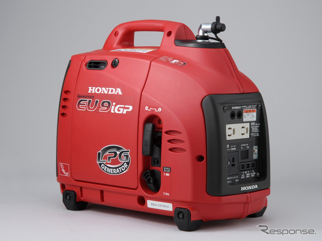 ホンダのLPG発電機 EU9iGP