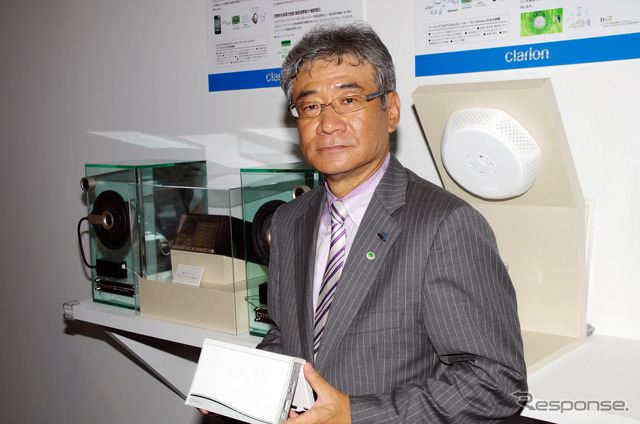 クラリオン取締役社長 泉龍彦氏