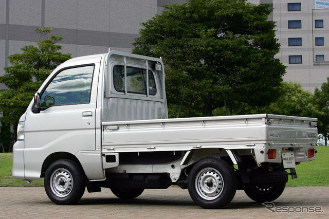 【東京モーターショー04】新型ハイゼットトラック…さらに小回り