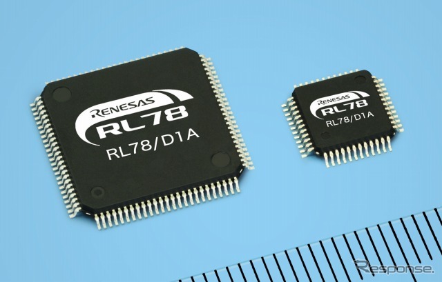 ルネサスの車載メータ用マイコン「RL78/D1A」