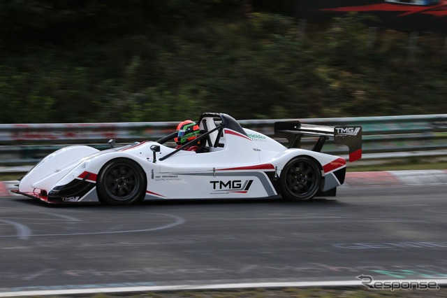 トヨタのTMG EV P002。ドイツ・ニュルブルクリンクで7分22秒329のEV最速ラップタイムを記録