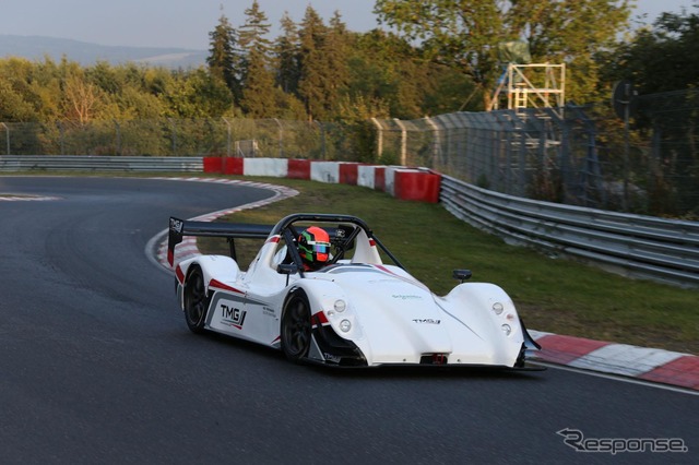 トヨタのTMG EV P002。ドイツ・ニュルブルクリンクで7分22秒329のEV最速ラップタイムを記録