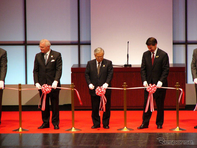 【ITS世界会議名古屋】世界中の要人がずらり、開会式