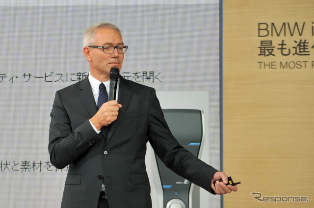 BMW AG BMW i セールス&マーケティング・ディレクター Dr.マキシミリアン・ケルナー氏