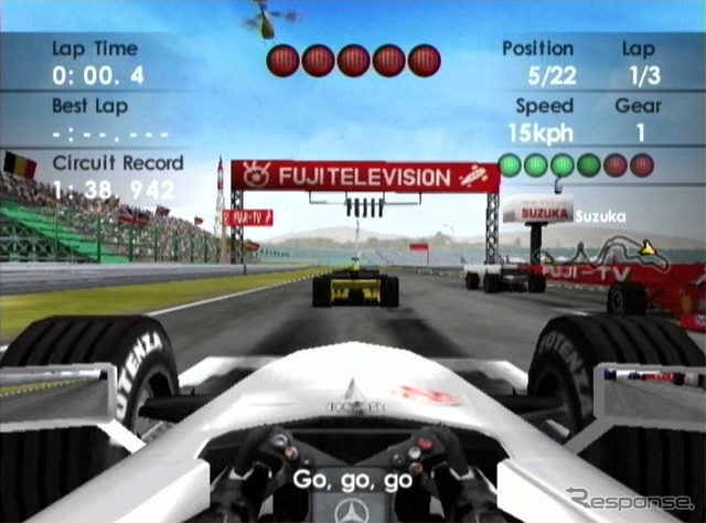 【DC F1 WORLD GRAND PRIX II】コンシューマ最高画質の「F1」ゲーム登場!!