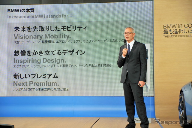 BMW iセールス&マーケティング・ディレクター Dr.マキシミリアン・ケルナー氏