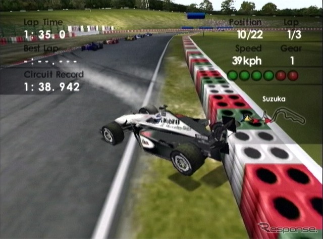 【DC F1 WORLD GRAND PRIX II】コンシューマ最高画質の「F1」ゲーム登場!!