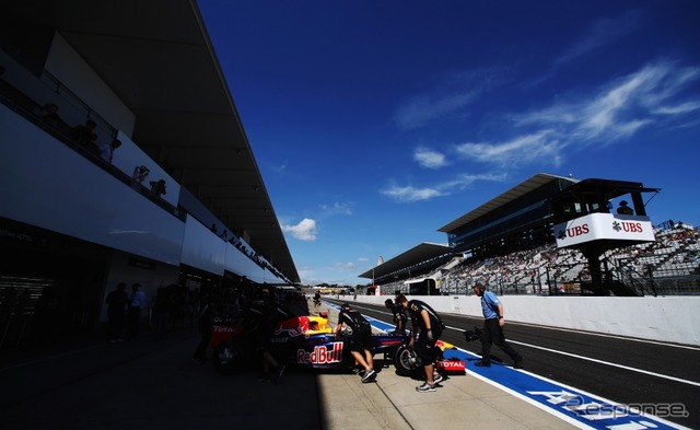 【F1 日本GP】ウェバーがトップタイム…フリー走行